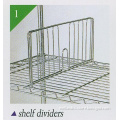 Wire Shelf Divider for Wire Shelving Rack Units